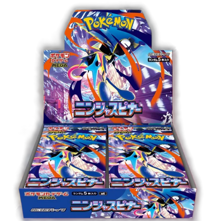 Ninja Spinner (M4) Booster Box: Release Date & Mega Greninja ex