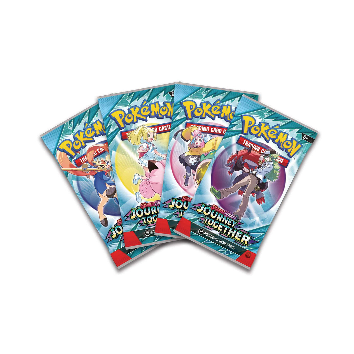 Scarlet & Violet 9 – Journey Together - Booster Pack bundle
