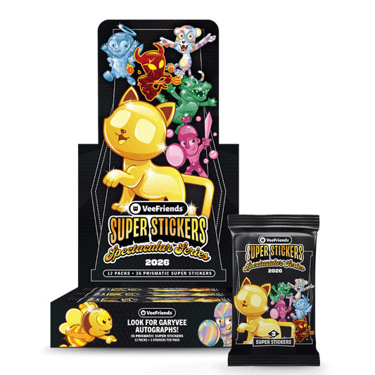 2026 VeeFriends Super Stickers: Spectacular Series Box - Pixel-Hub Media Ltd