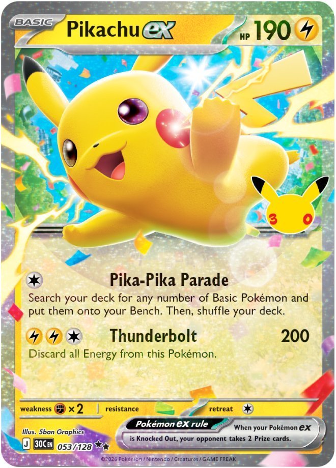Pokémon 30th Celebration Pikachu Cards: UK Collector's Guide - Pixel-Hub Media Ltd