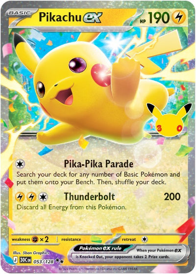 Pokémon 30th Celebration Pikachu Cards: UK Collector's Guide - Pixel-Hub Media Ltd