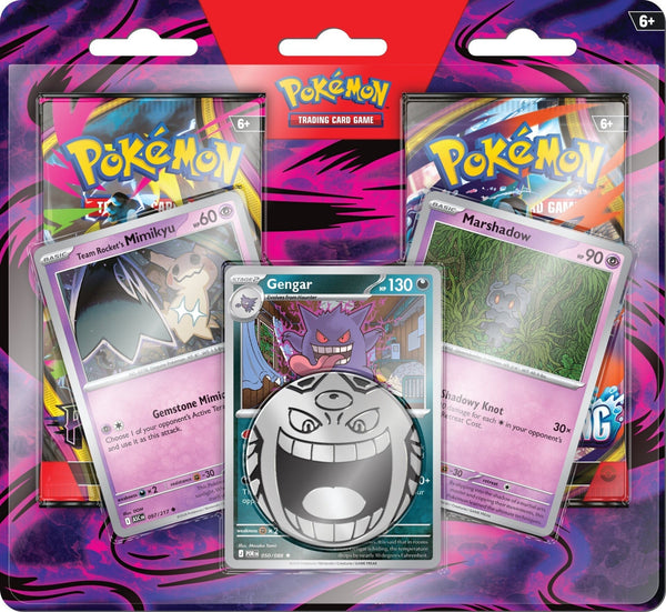 Pokémon Enhanced 2-Pack Blister Gengar UK: What's Inside - Pixel-Hub Media Ltd