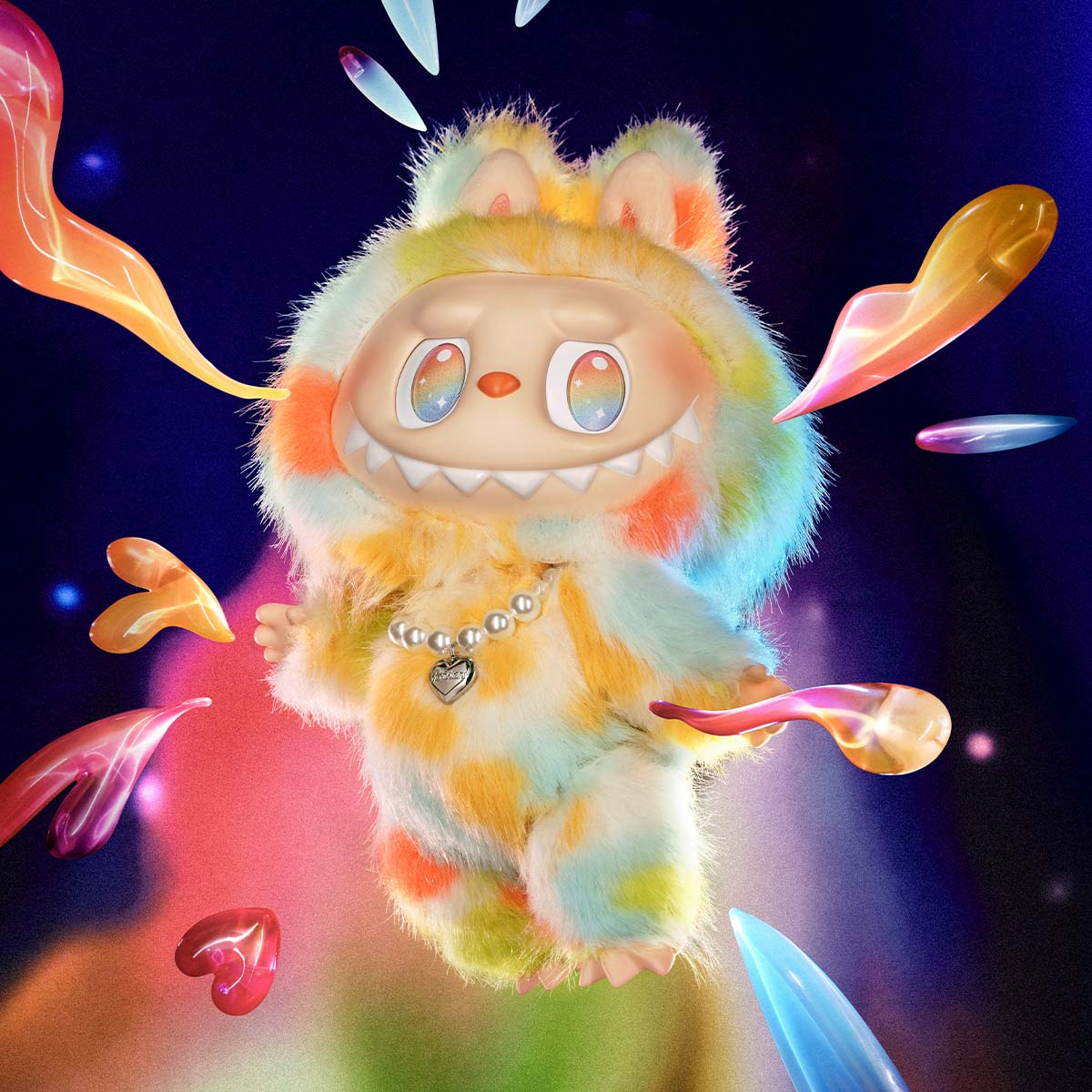 THE MONSTERS Big into Energy Series-ROCK THE UNIVERSE Vinyl Plush Doll