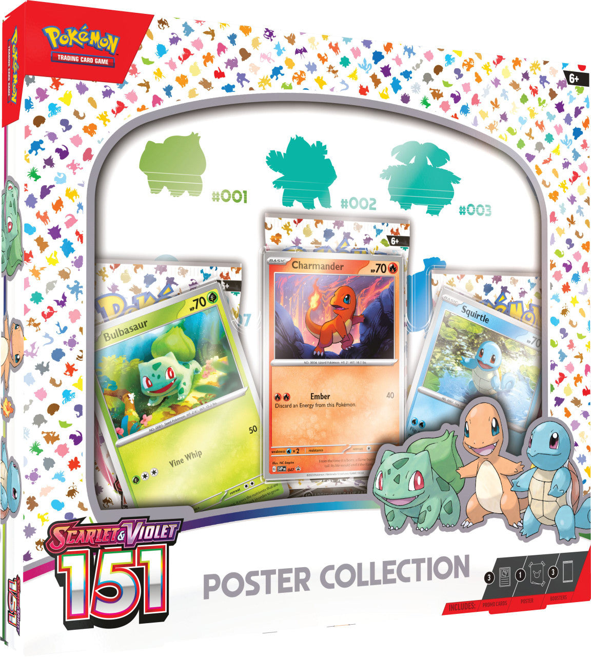Pokémon TCG: Scarlet & Violet 3.5: 151 – Poster Collection-Pokemon