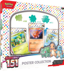 Pokémon TCG: Scarlet & Violet 3.5: 151 – Poster Collection-Pokemon