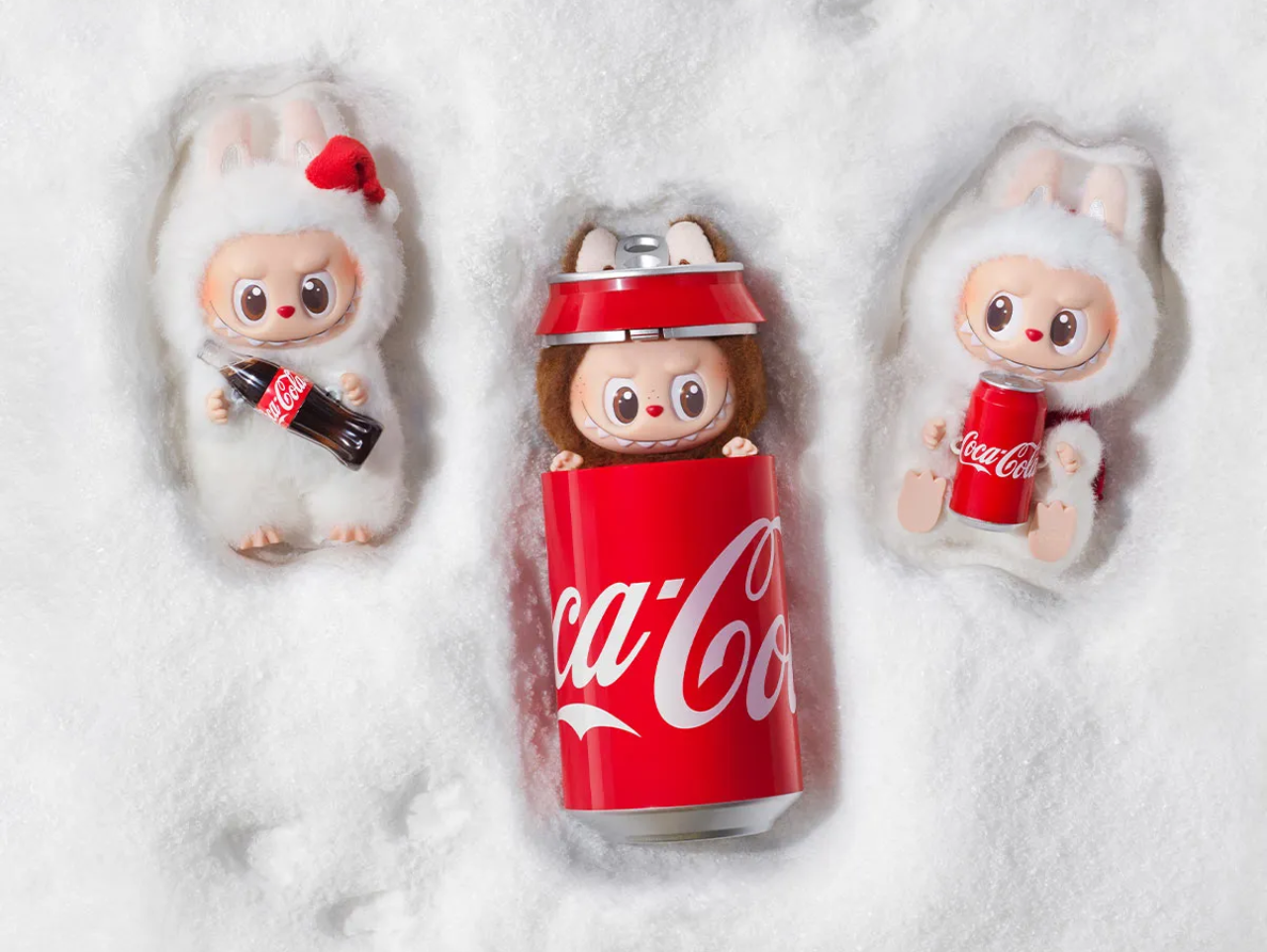 Pop Mart Labubu V3 The Monsters Coca Cola Blind Box-Pop Mart