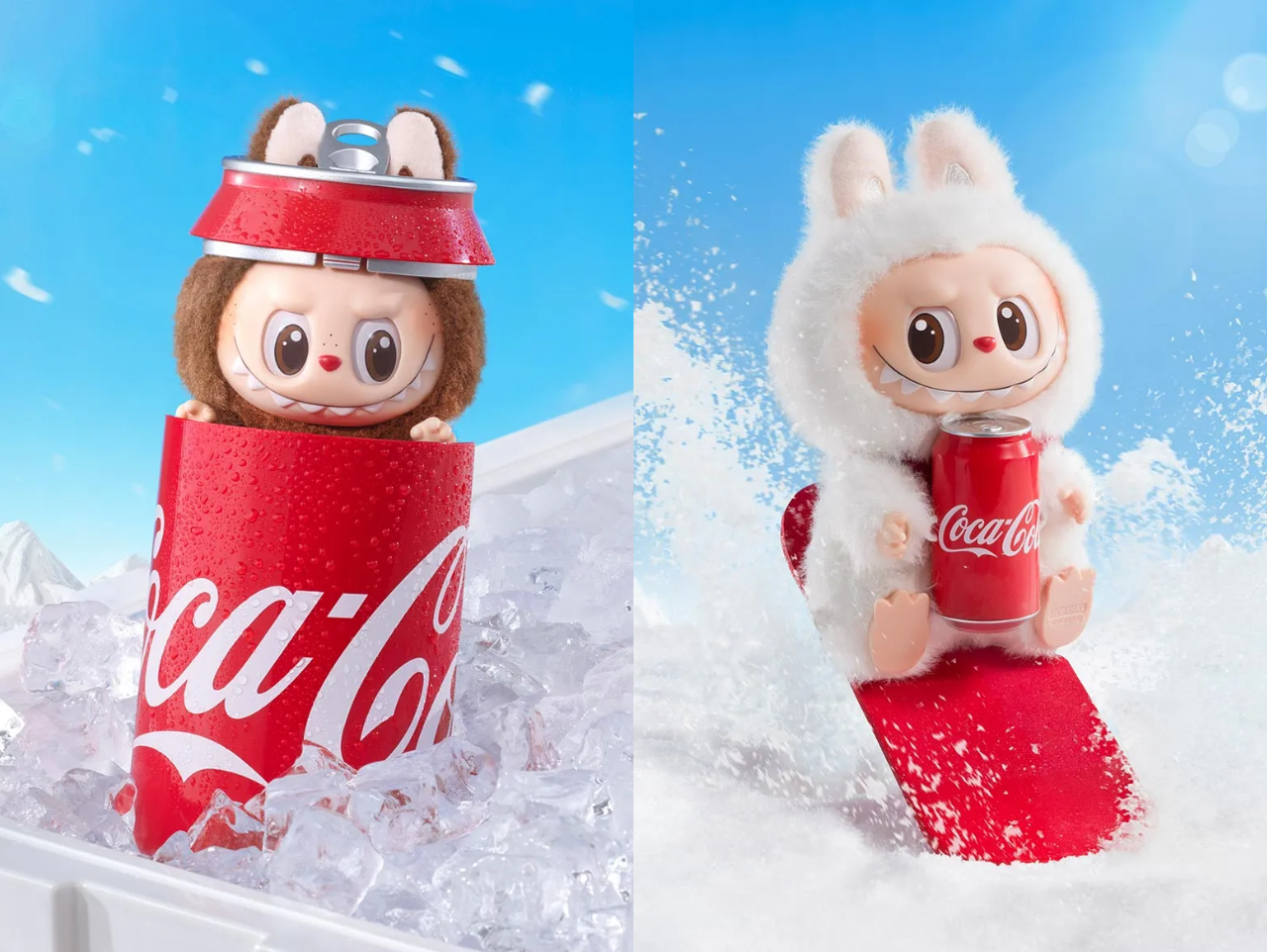 Pop Mart Labubu V3 The Monsters Coca Cola Blind Box-Pop Mart