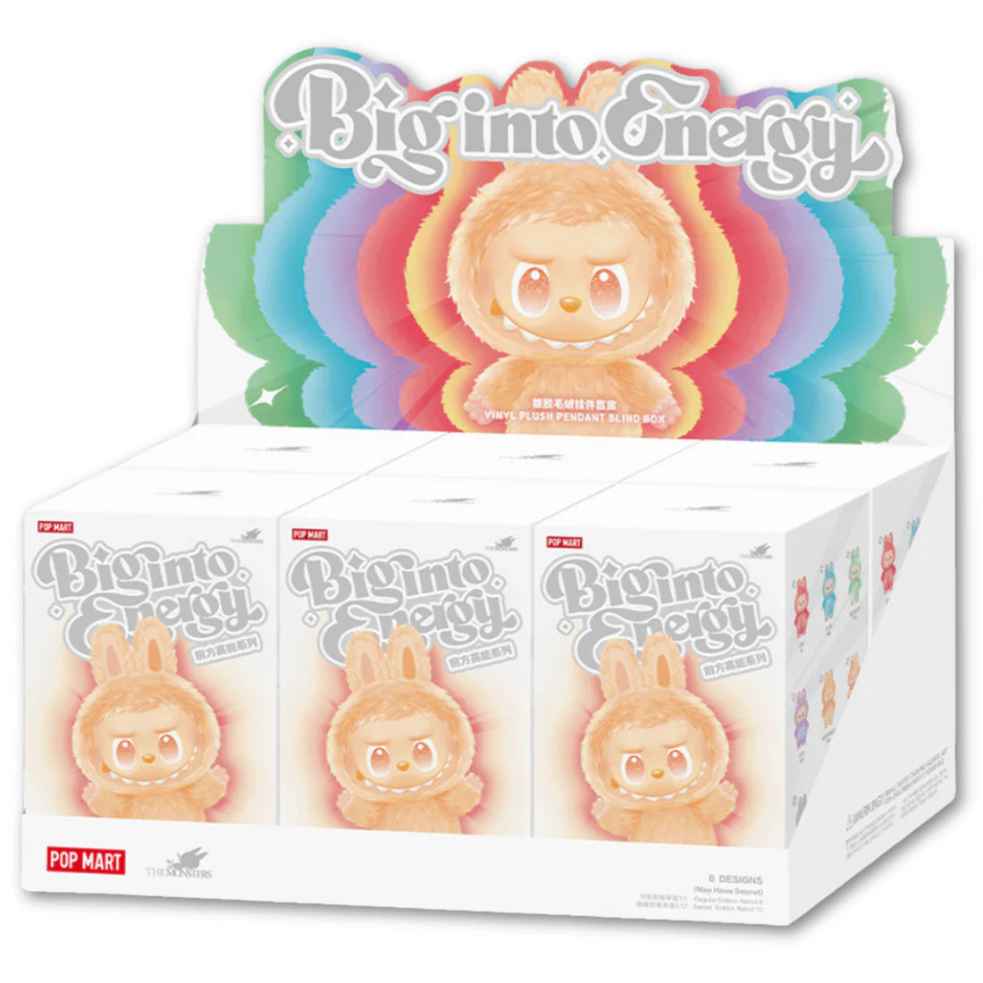 The Monsters ‘Big Into Energy’ Series Vinyl Plush Pendant-Doll-Pop Mart