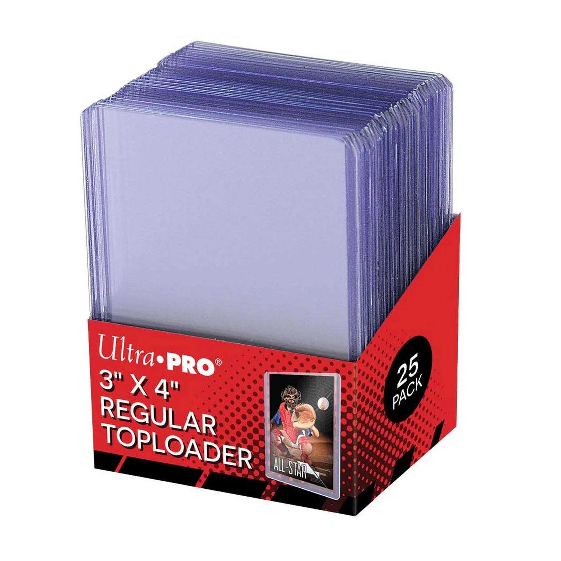 Ultra Pro Clear Regular Toploader-Ultra Pro