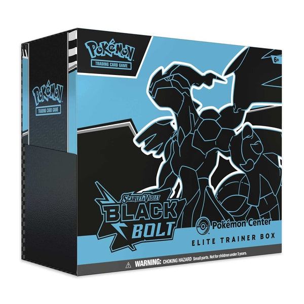 Scarlet & Violet-Black Bolt Pokémon Center Elite Trainer Box Pokemon