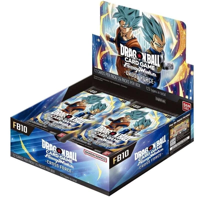 Dragon Ball Super Fusion World FB10 Cross Force Booster Box ENG Bandai