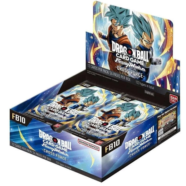 Dragon Ball Super Fusion World FB10 Cross Force Booster Box ENG Bandai
