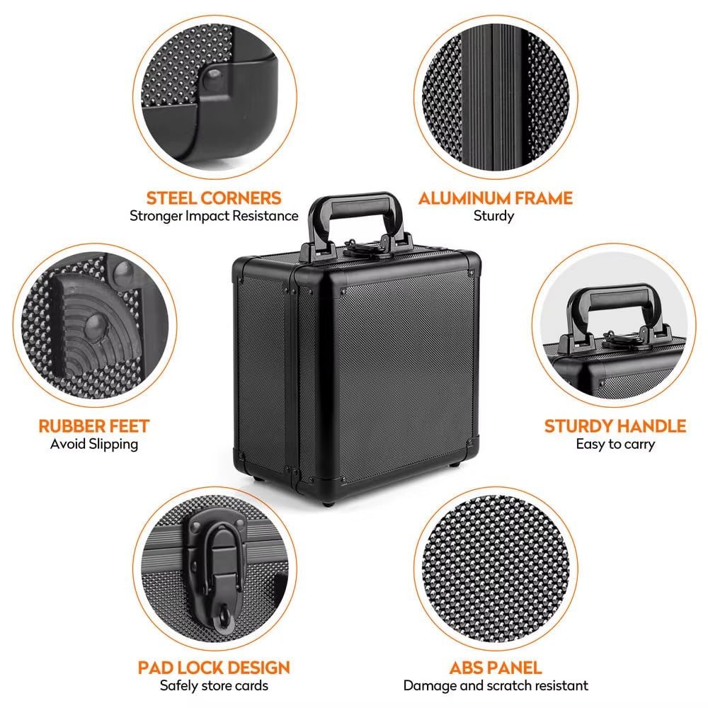 Graded Card Storage Box (2 Rows) Pixel-Hub