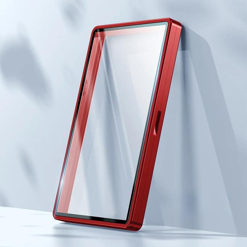 Graded Slab Protection Case Red Pixel-Hub