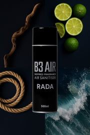 Luxury Air Freshener, 500ml, Premium Turbo Jet Spray, Long-Lasting 5X Duration RADA B3 AIR