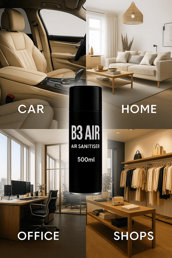 Luxury Air Freshener, 500ml, Premium Turbo Jet Spray, Long-Lasting 5X Duration B3 AIR