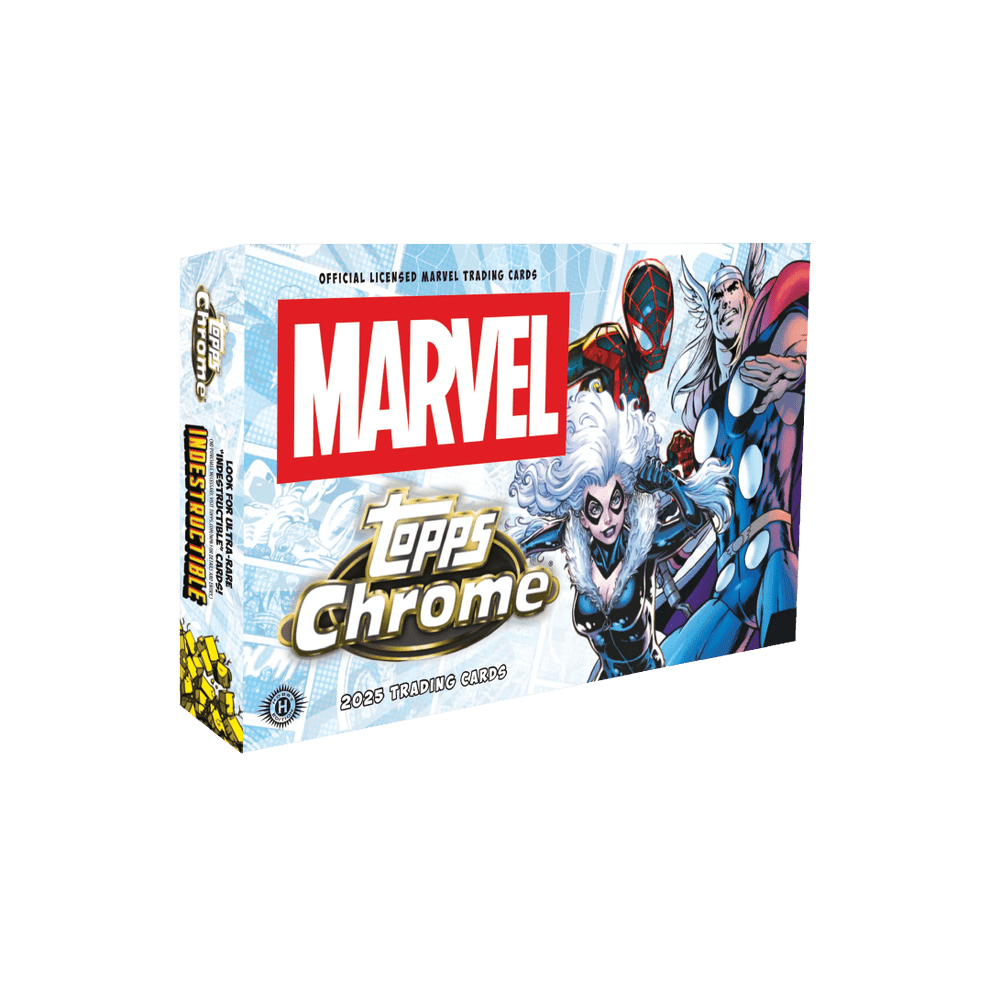Marvel Topps Chrome 2025 Hobby Booster Box (Trading Cards) Topps