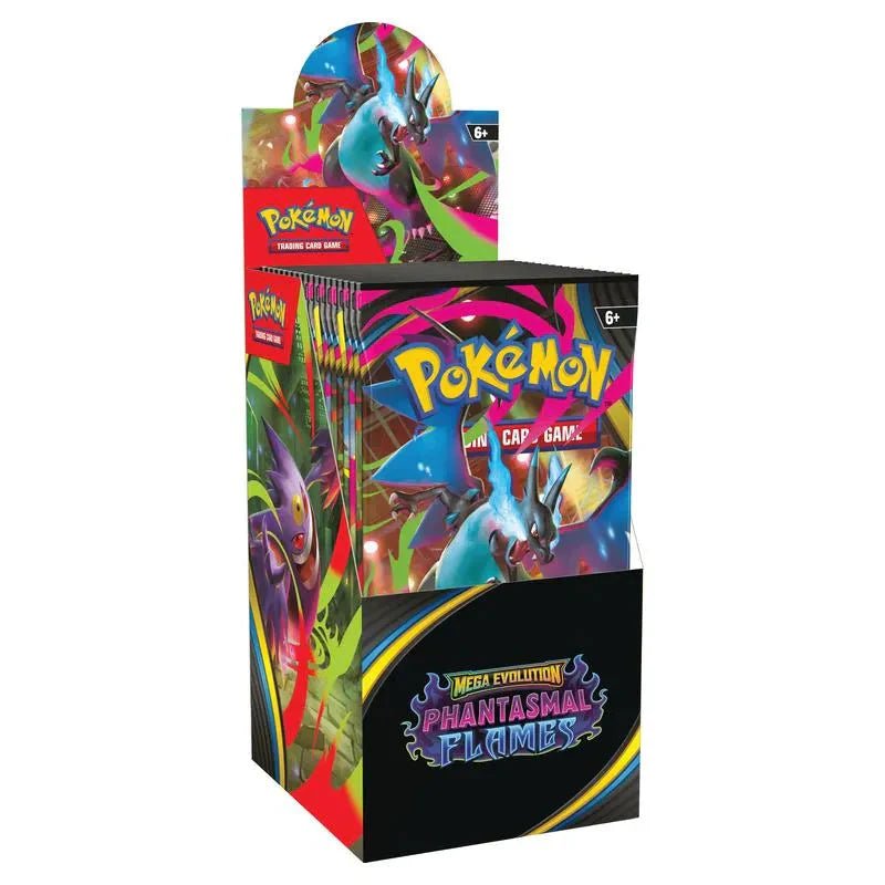 Pokemon Mega Evolution Phantasmal Flames Half Booster Pokemon