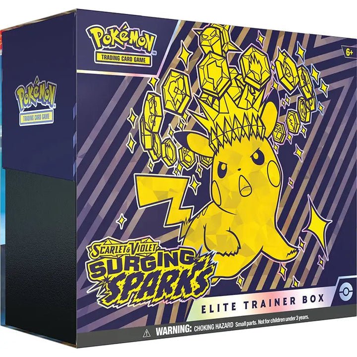 Pokemon Scarlet & Violet Surging Sparks Elite Trainer Box Pokemon