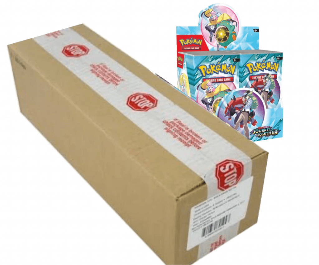Pokémon TCG - Journey Together SV09 Booster Box (36 Packs) - SEALED CASE OF 6 Pokemon