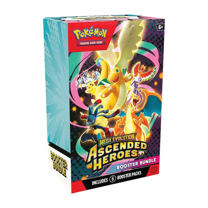 Pokémon TCG: Mega Evolution-Ascended Heroes Booster Bundle (6 Packs) Pokemon