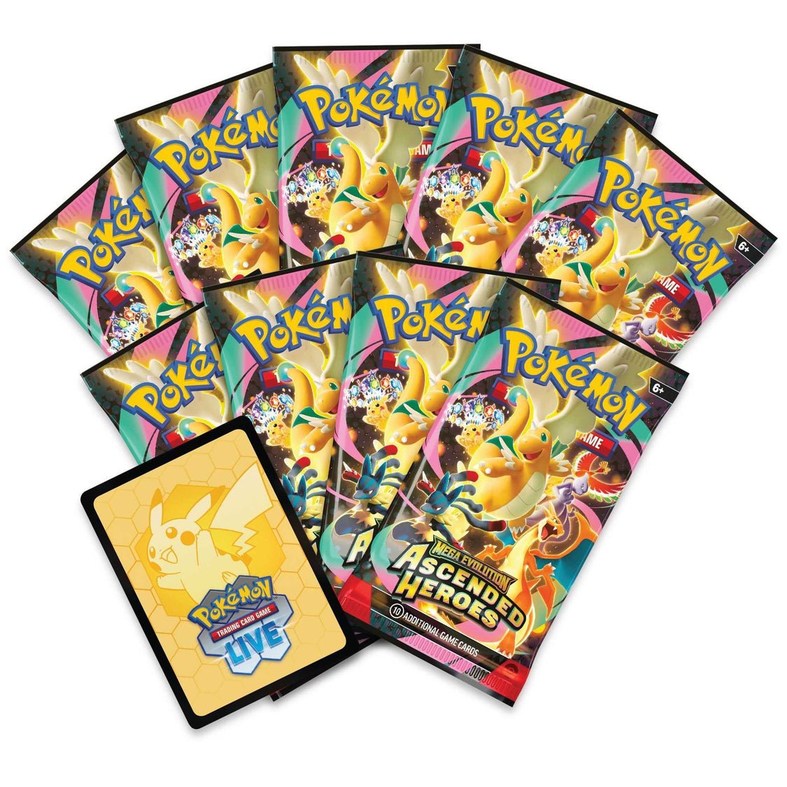 Pokémon TCG: Mega Evolution Ascended Heroes - Elite Trainer Box Pokemon