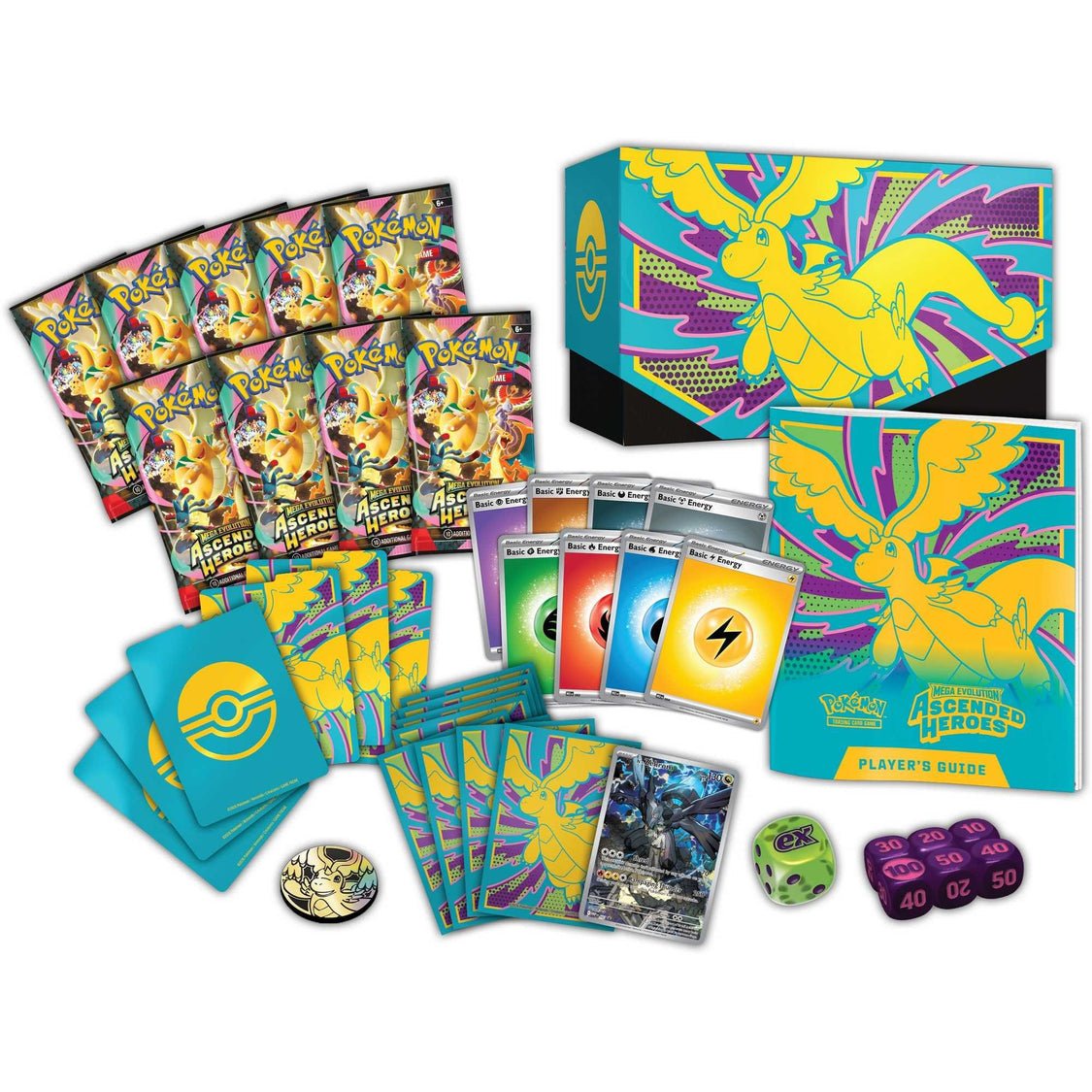 Pokémon TCG: Mega Evolution Ascended Heroes - Elite Trainer Box Pokemon