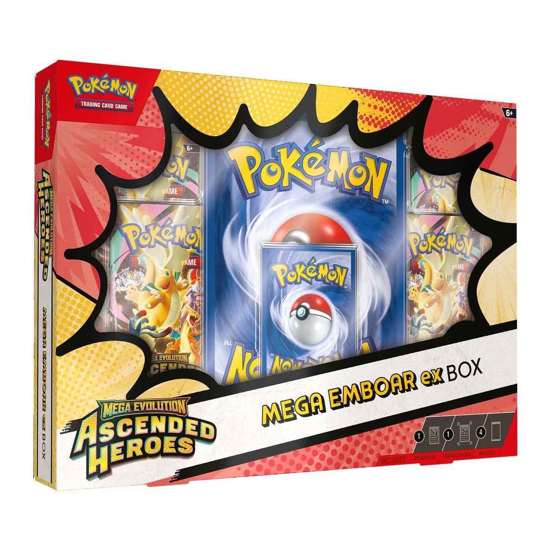 Pokémon TCG: Mega Evolution Ascended Heroes - Mega Emboar ex Box Pokemon