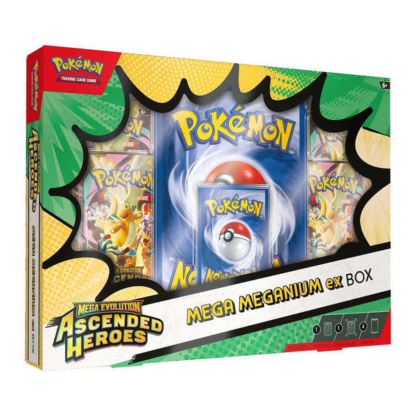 Pokémon TCG: Mega Evolution Ascended Heroes - Mega Meganium ex Box Pokemon