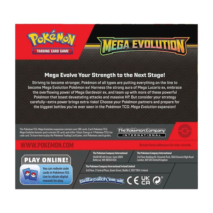 Pokémon TCG: Mega Evolution - Booster Display Pokemon