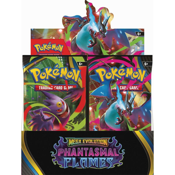 (RIPPED Box) Pokémon TCG: Mega Evolution Phantasmal Flames - Booster Box Pokemon