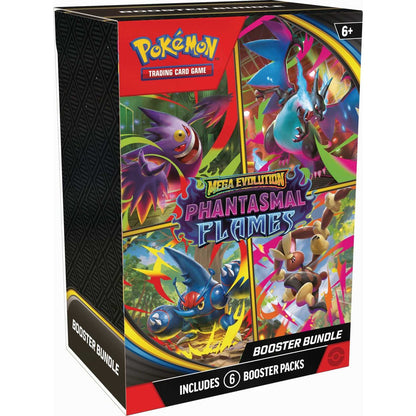Pokémon TCG: Mega Evolution Phantasmal Flames - Booster Bundle Pokemon
