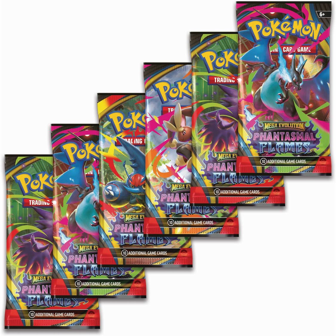 Pokémon TCG: Mega Evolution Phantasmal Flames - Booster Bundle Pokemon