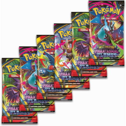 Pokémon TCG: Mega Evolution Phantasmal Flames - Booster Bundle Pokemon
