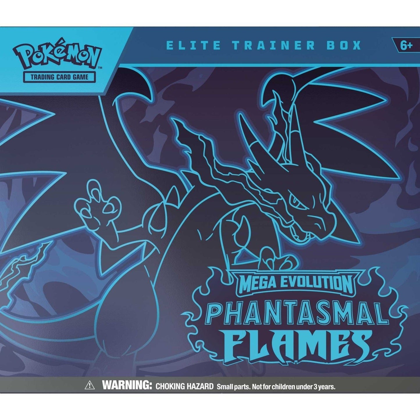Pokémon TCG: Mega Evolution Phantasmal Flames - Elite Trainer Box Pokemon