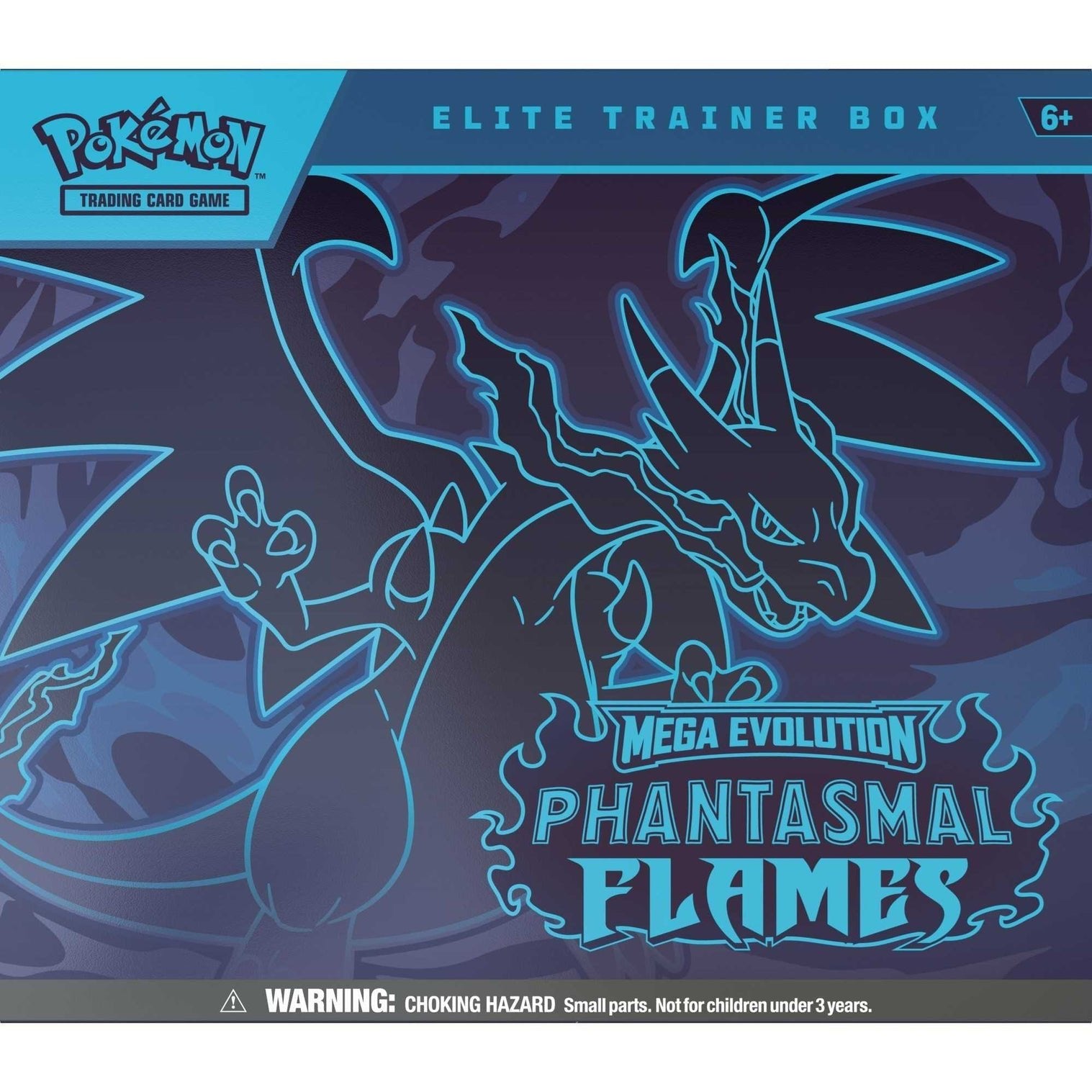 Pokémon TCG: Mega Evolution Phantasmal Flames - Elite Trainer Box Pokemon