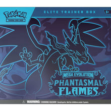 Pokémon TCG: Mega Evolution Phantasmal Flames - Elite Trainer Box Pokemon