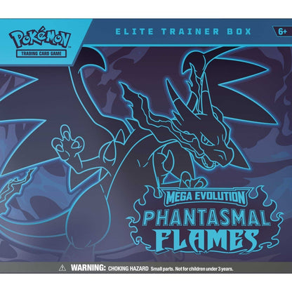 Pokémon TCG: Mega Evolution Phantasmal Flames - Elite Trainer Box Pokemon