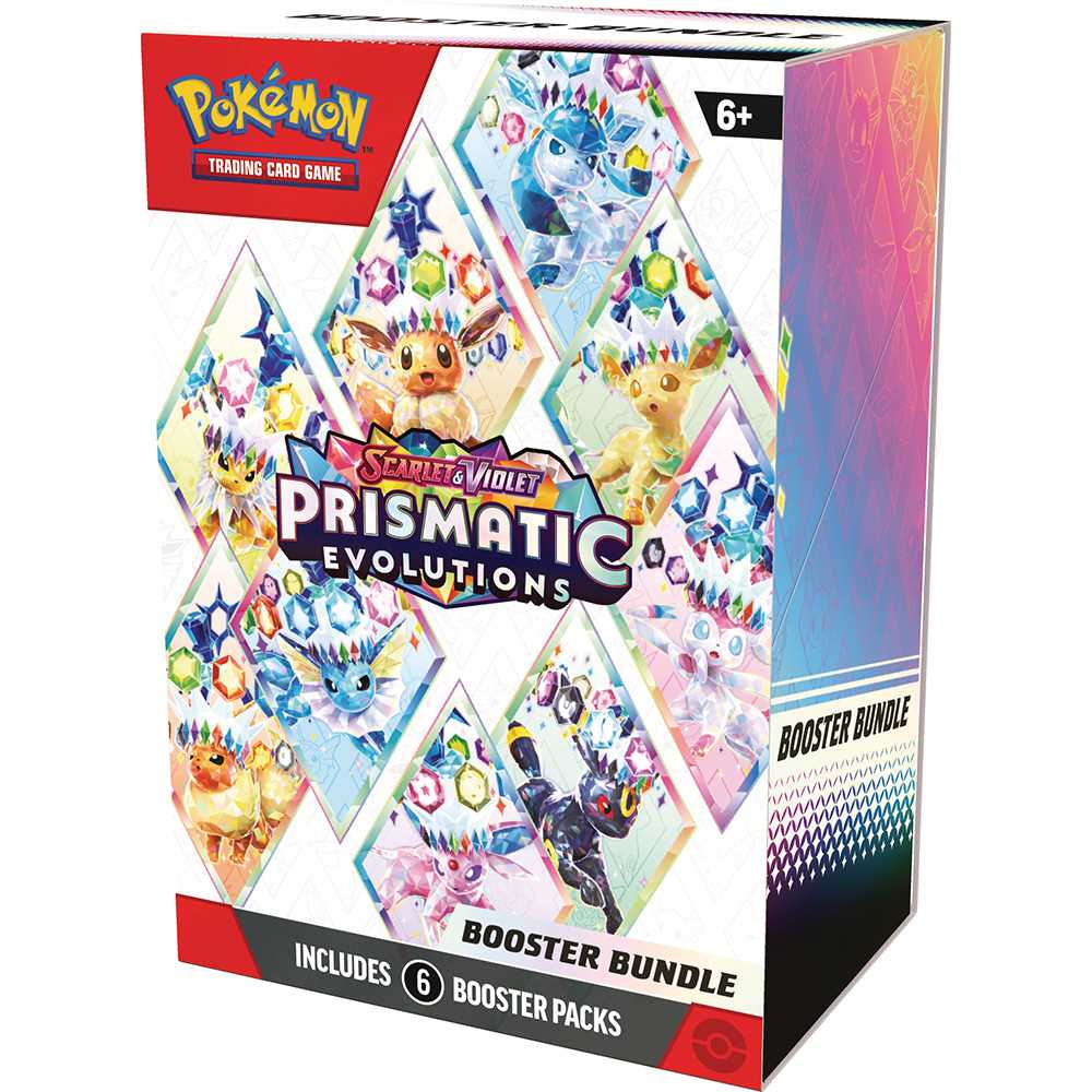 Pokémon TCG: Scarlet & Violet 8.5 - Prismatic Evolutions - Booster Bundle Pokemon