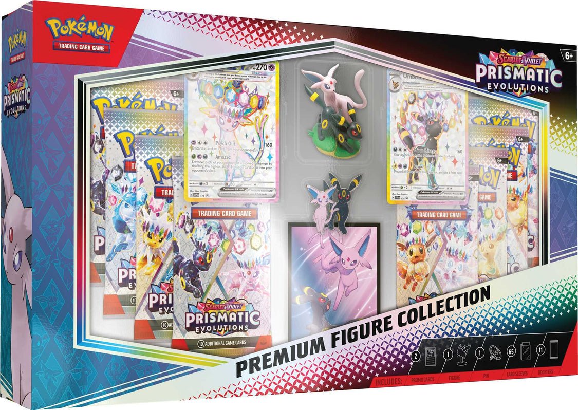 Pokémon TCG: Scarlet & Violet 8.5 Prismatic Evolutions - Premium Figure Collection Pokemon