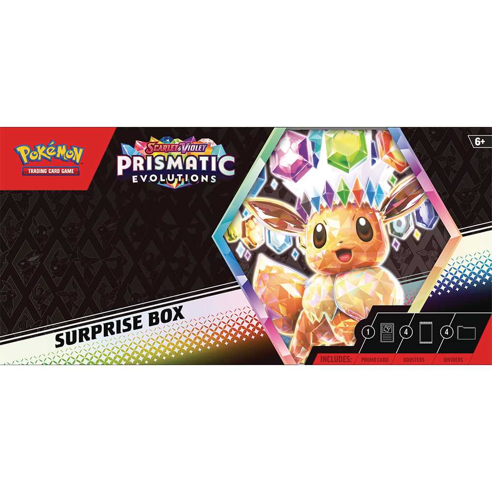 Pokémon TCG: Scarlet & Violet 8.5 - Prismatic Evolutions – Surprise Box Collection Pokemon