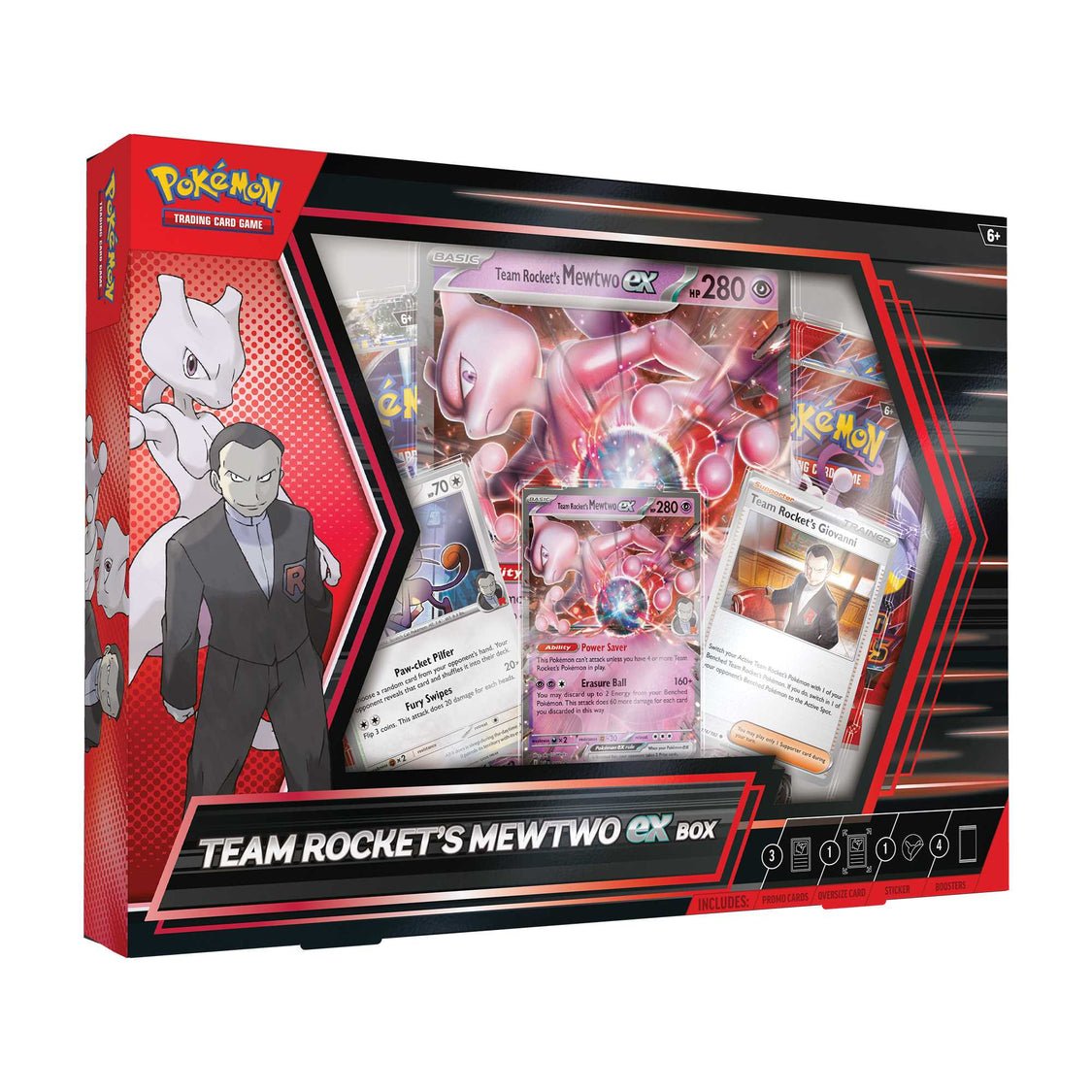 Pokémon TCG: Team Rocket's Mewtwo ex Box Pokemon