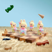 POP MART LABUBU THE MONSTERS LET'S CHECKMATE VINYL PLUSH HANGING CARD (QUEEN) PopMart