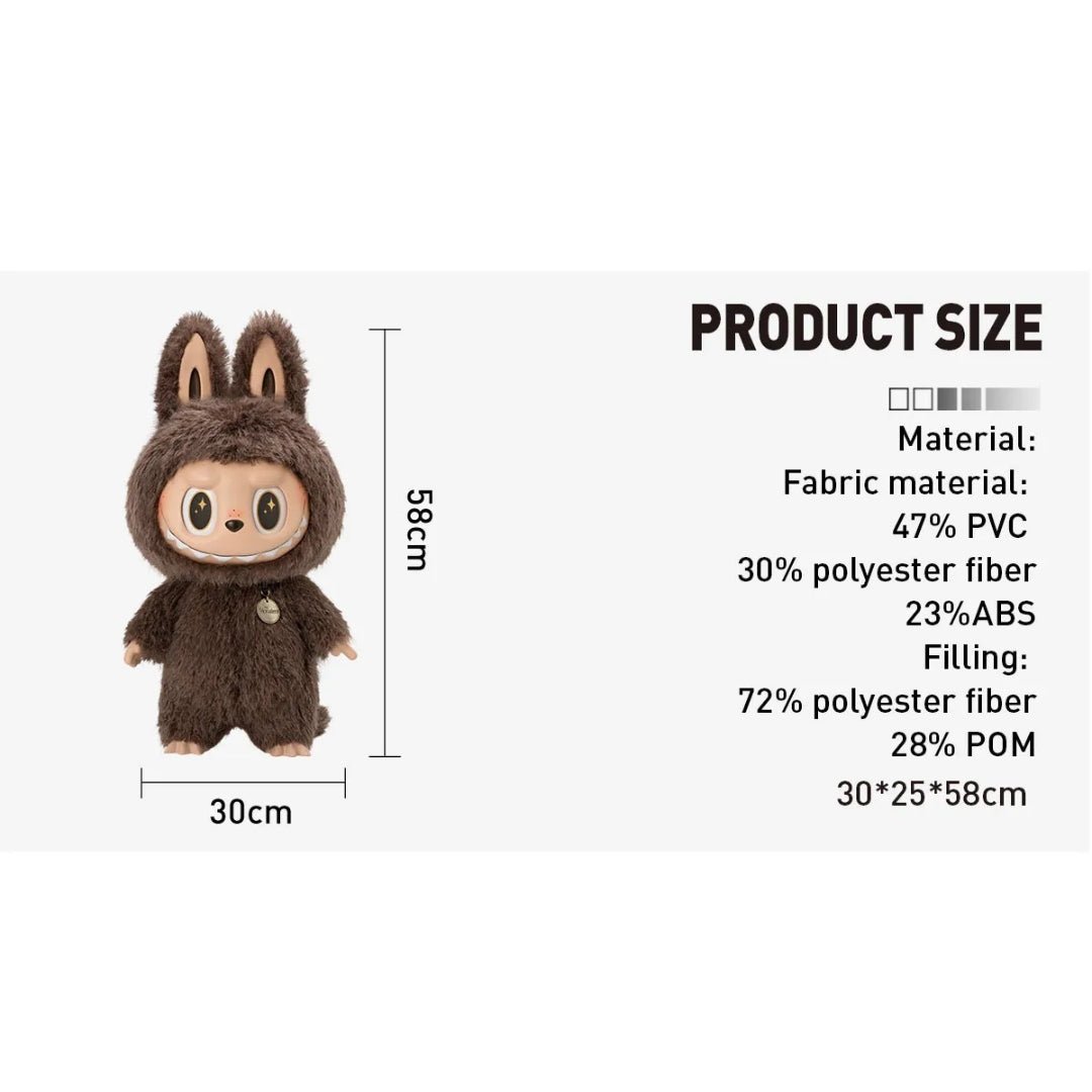POP MART LABUBU THE MONSTERS ZIMOMO I FOUND YOU VINYL DOLL + TOTE BAG (58CM) PopMart