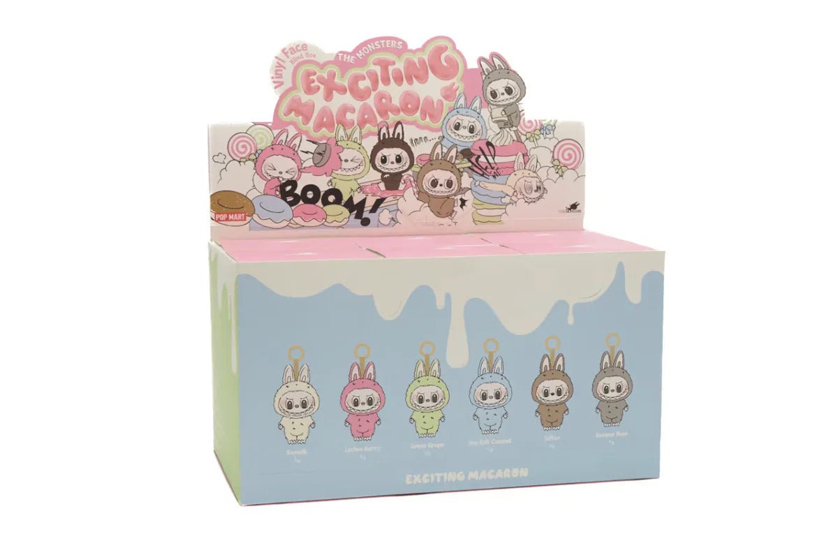 Pop Mart The Monsters Labubu Exciting Macaron Vinyl Face 'Lychee Berry' PopMart