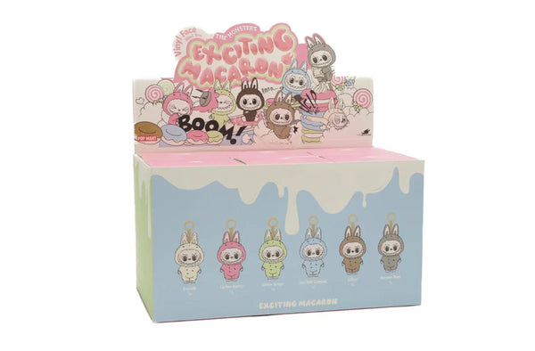 Pop Mart The Monsters Labubu Exciting Macaron Vinyl Face 'Lychee Berry' Pop Mart