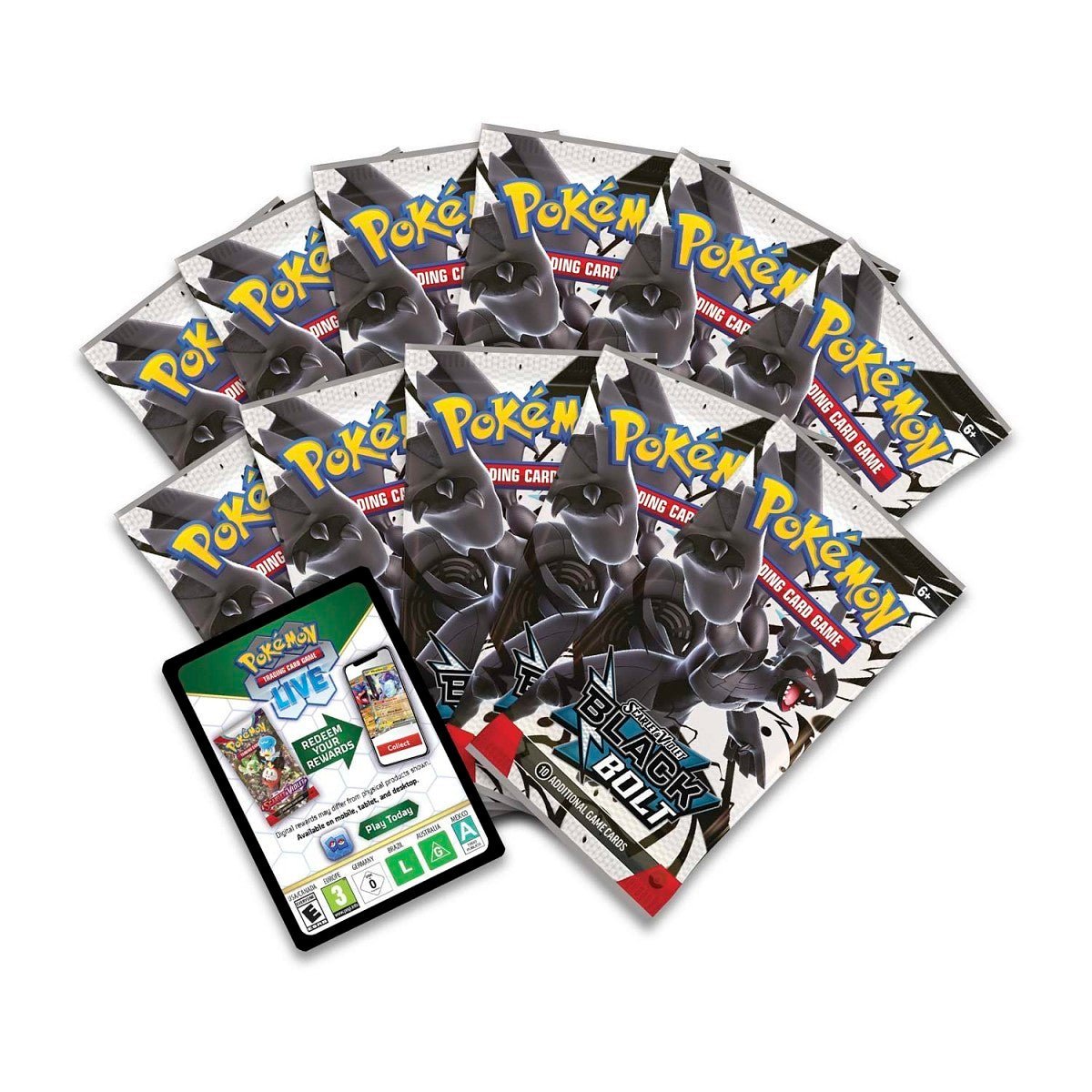Scarlet & Violet-Black Bolt Pokémon Center Elite Trainer Box Pokemon