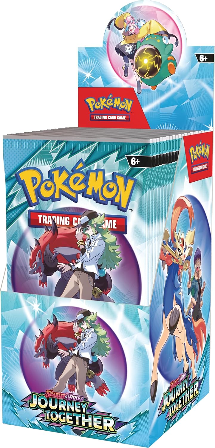 Scarlet & Violet—Journey Together Half Booster Display (18 Booster Packs) Pokemon
