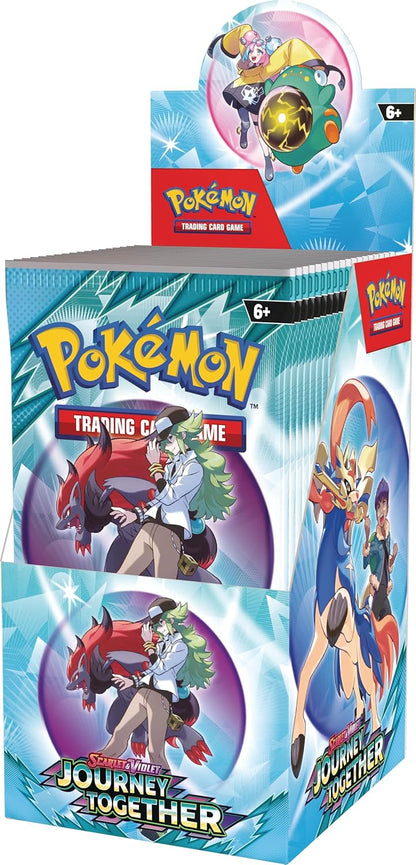 Scarlet & Violet—Journey Together Half Booster Display (18 Booster Packs) Pokemon