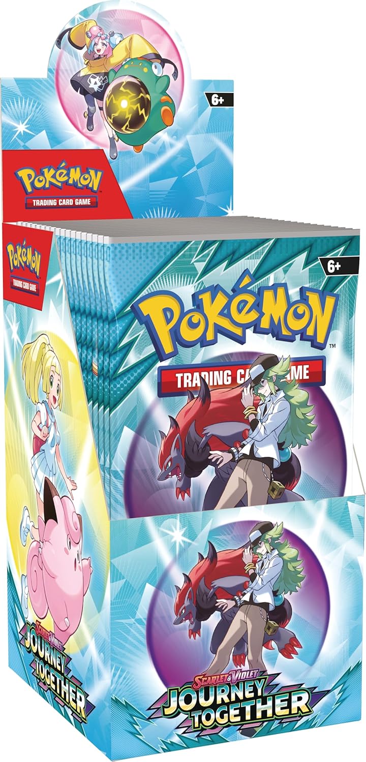 Scarlet & Violet—Journey Together Half Booster Display (18 Booster Packs) Pokemon